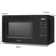 Living And Home 44cm 20m³ L External Accent Microwave with Sensor Cooking and Air Frying Capability