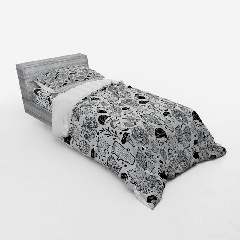 Ensemble de housse de couette hedgehog, Housse de couette simple TG + 2 articles suppléme