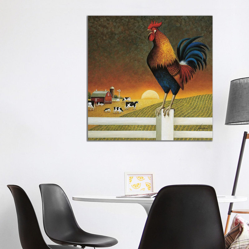 Sunrise 1 Piece Wrapped Canvas Painting, 93.98 cm H x 93.98 cm W x 1.91 cm D