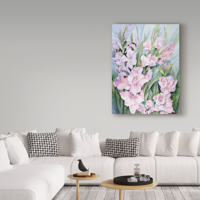 Deetra Joanne Porter Gladiolus - impression sur toile tendue, H 24 po x l 18 po x P 2 po