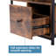 Berke Metal Rectangle Accent Cabinet