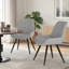 Modern Dining Chairs 54.8*46.9*83.2cm Tech Fabric Upholstery with Stylish Design Sofa-Level Cushioning Pet-Friendly Durable Scratch Resistant for Kitchen Dining Room or Home Office-1022161957-1034794734