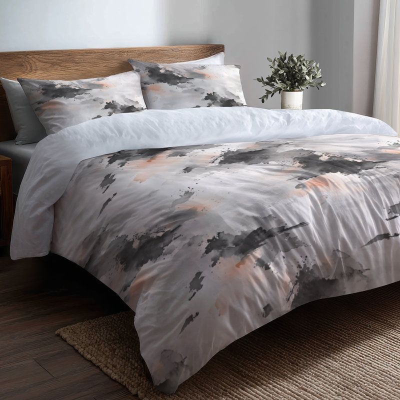 Ensemble d'édredon 6 pièces Modern Modern, King Comforter + 3 Additional Pieces