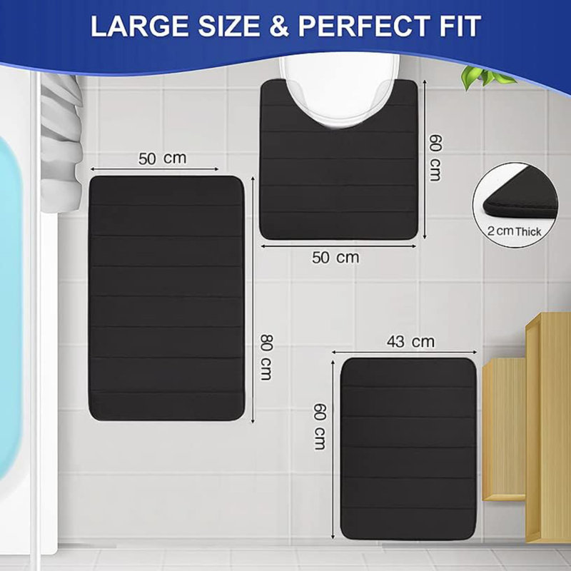 Memory Foam Bath Rug