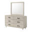 Ensemble de chambre à coucher à panneau moderne avec finition blanche-1692236291-1692236300