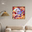 Equestrian Within Flowers Canvas Maximalist Fashion Art by Dakota Fields-1354843731-1354843721