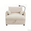 Fauteuil en chenille avec repose-pieds-991198269
