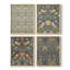 «Vintage Abstract Print», reproduction encadrée CLXVII - ensemble de 4-1178507487-1178507485