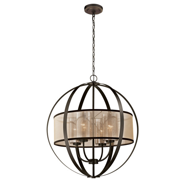 Greyleigh™ Sina 4 - Light Dimmable Globe Chandelier & Reviews | Wayfair