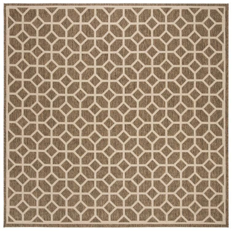 Kitts Looped/Hooked Beige Indoor/Outdoor Rug
