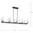 Ten-Light Modern Luxe Linear Chandelier-1015020479