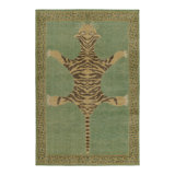 Distressed Homage Animal Print Area Rug