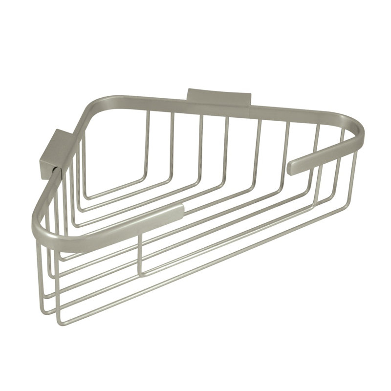 Shower Basket, Brushed Nickel