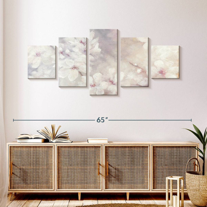 Cherry Blossoms, 24" H x 55" W