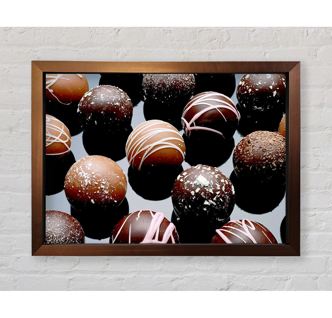 Gerahmtes Wandbild Chocolate Heaven Surprise