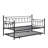 Daybed With Trundle  BLACK