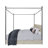 Jamerson Upholstered 4 Drawers Metal Storage Canopy Bed-595449070