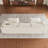 U Shape Sectional Sofa With Ottoman, Modular Sectional Couches For Living  Room, Beige-1075377597-1075377595