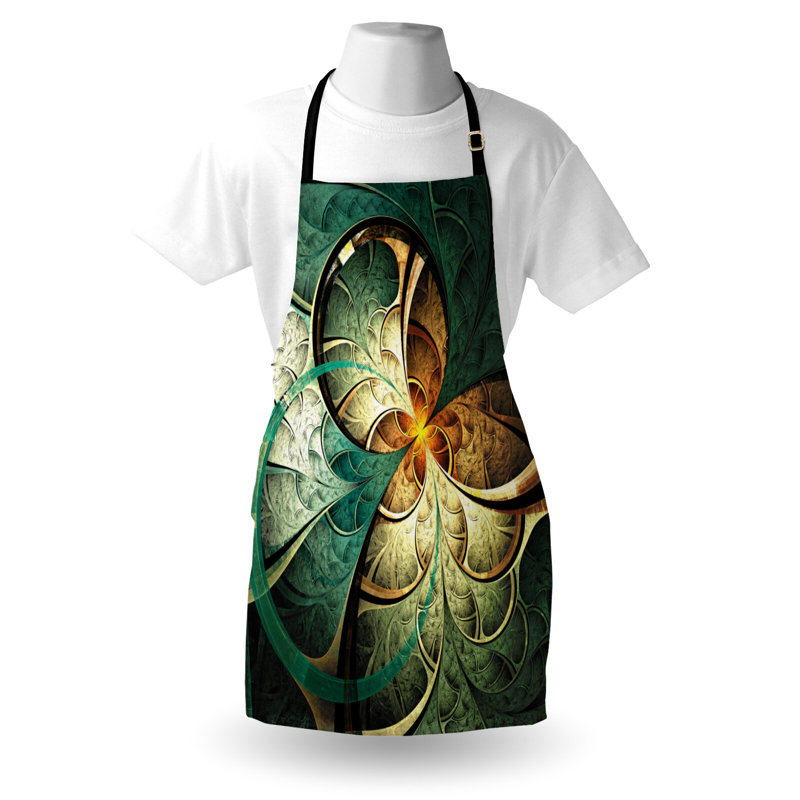 No Pattern Bib Apron