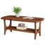 Solid Wood Four Leg Coffee Table with Storage