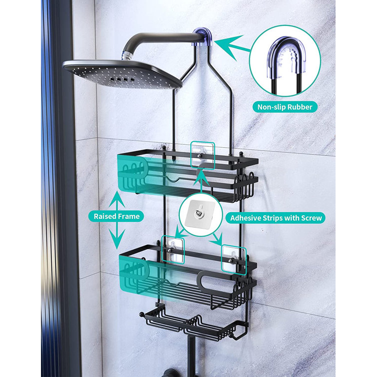 Rebrilliant Laniaya Stainless Steel Shower Shelf