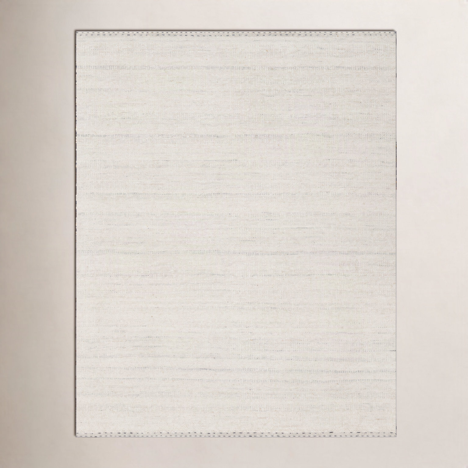 Larissa Ivory Hand-Woven Rug, Rectangle 9'3" x 13'