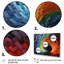«Abstract Rainbows Delight I» sur toile abstraite-865754459-865754457