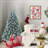 4FT Flocked Christmas