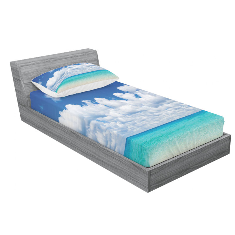 Microfiber Sheet Set, Twin XL Sheet Set with Fitted Sheet