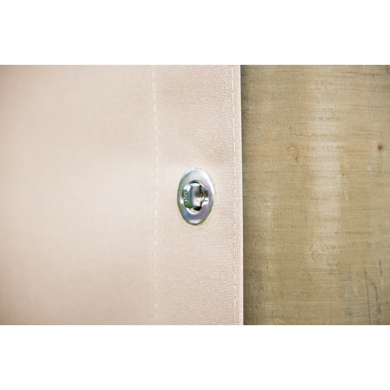 Forest Garden Fabric Curtain, Cream, 12cm H x 165cm W x 12cm D