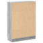Palembang 115cm H x 82.5cm W Standard Bookcase-488925056