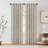 Toyoko Linen Blended Semi-Sheer Back Tab Curtain Pair-1019449171-1071538304