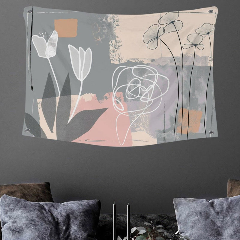 Tapisserie, H 68 po x l 80 po