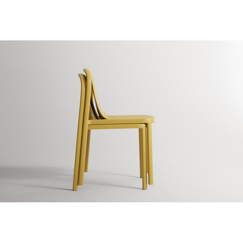 Decade Dining Chair, Mustard