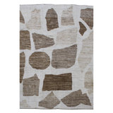 Wool Abstract Area Rug