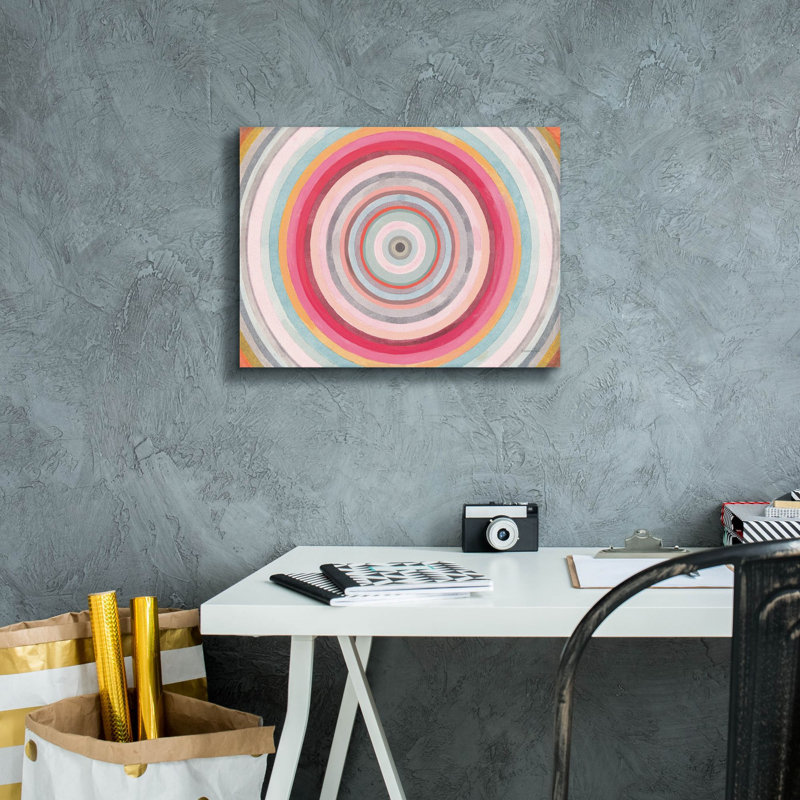 «The Center Of Things» par Danhui Nai, art mural sur toile, H 12 pi x l 16 pi