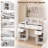 Modern Elegant Vanity Table With Adjustable Lighting