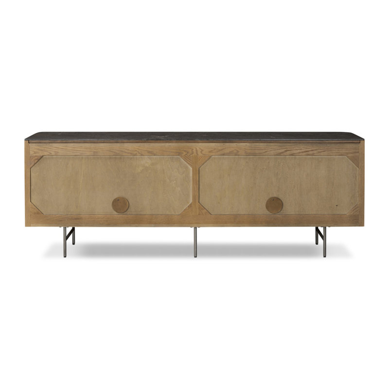 Fletcher Solid Wood Media Console