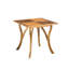 Outdoor Acacia Wood Square Dining Table - 31.50"L X 31.50"W X 30.00"H - Natural Brown