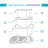 Stainless Steel Mixing Bowl with Lids Set (Set of 3)