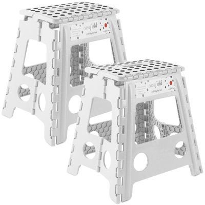 1 - Step Plastic Folding Step Stool