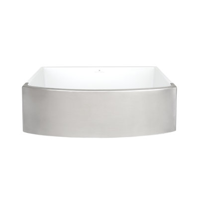 Rendezvous 33"L X 19.5"W Farmhouse/Apron Kitchen Sink
