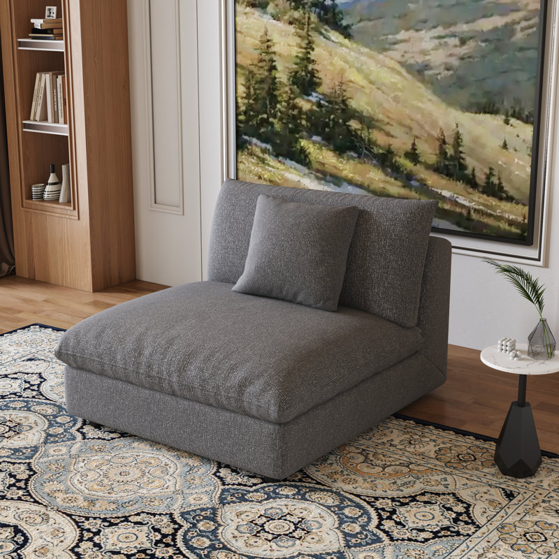 Upholstered  Slipper Chair