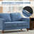 Azriah 56'' Upholstered Loveseat Sofa-616326246