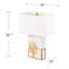 Lampe de table de style contemporain