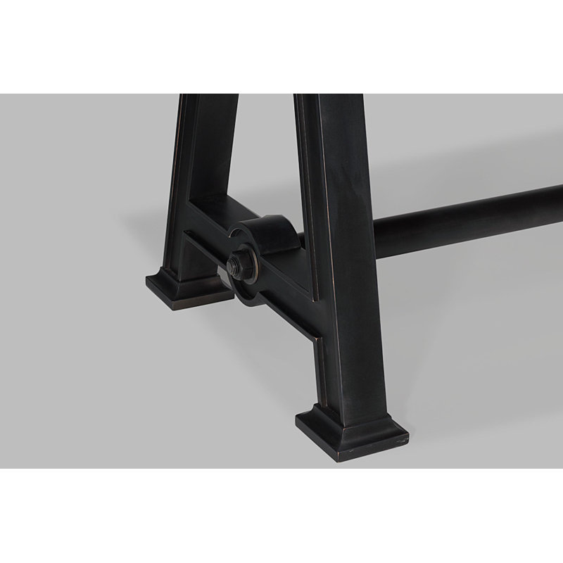 Cargo Extendable Solid Wood Base Dining Table