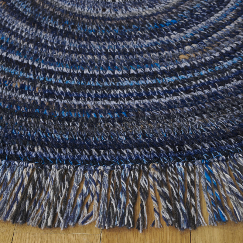 Ashelman Renewal Handwoven Pet Yarn Rug, Round 5'