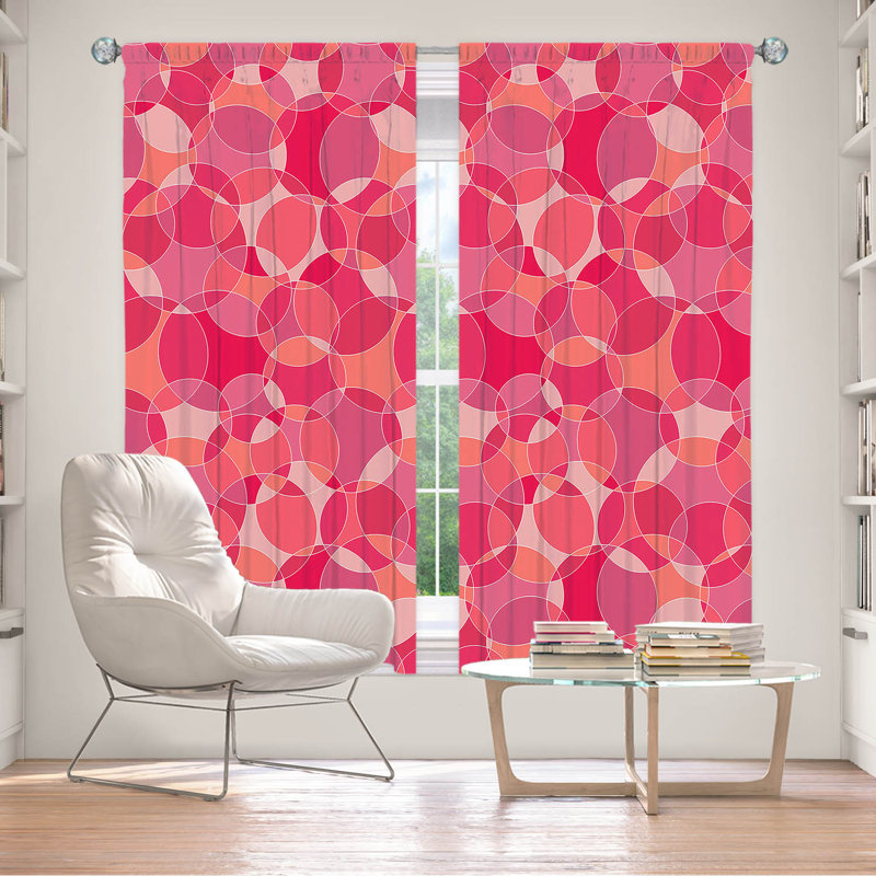 Rideau en polyester, L 40 po x L 82 po