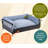 Achilles Manhattan ECOFLEX Raised Dog Bed with Cushion-51570874-51570875