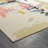 COLORWRKS Sunny Pastels Abstract Area Rug in Yellow-1136482